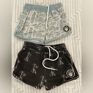 The Little Surfer Dude Cotton Shorts